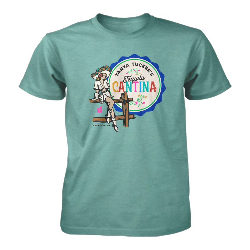 Seafoam Cantina Tee Music City Threads