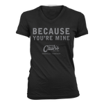 Johnny Cash's Bar & BBQ Because You're Mine Ladies Tee
